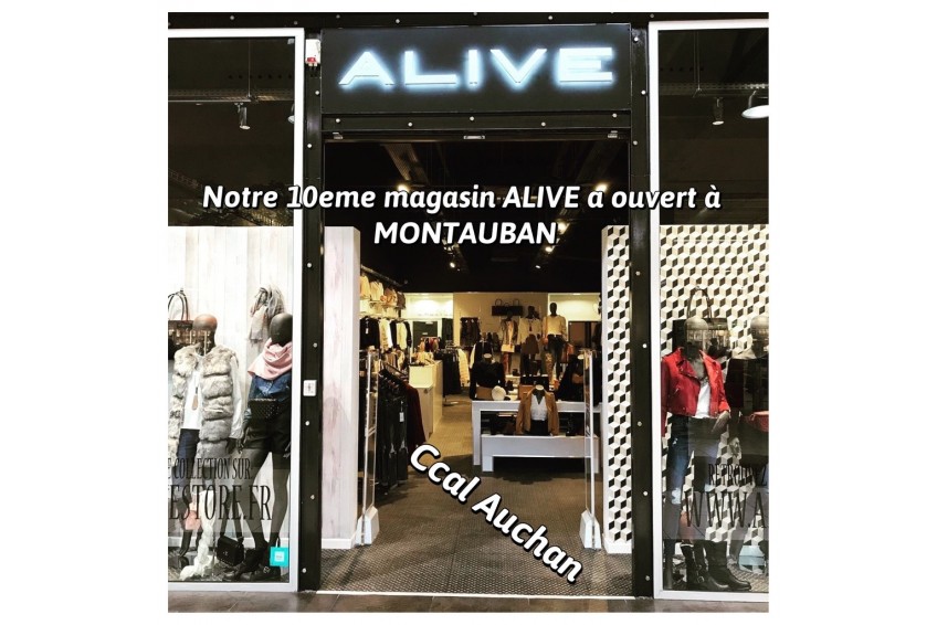 La 10ème boutique ALIVE a ouvert à Montauban ! 