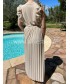 ROBE LESLIE BEIGE