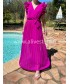 ROBE LESLIE FUCHSIA