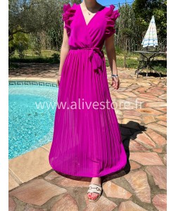 ROBE LESLIE FUCHSIA