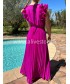 ROBE LESLIE FUCHSIA