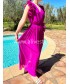 ROBE LESLIE FUCHSIA