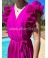 ROBE LESLIE FUCHSIA