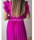 ROBE LESLIE FUCHSIA