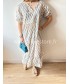 ROBE CHARLIZE BLEUE