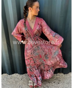 ROBE 100% SOIE ROMY ROSE