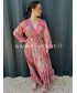 ROBE 100% SOIE ROMY ROSE