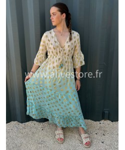 ROBE ENORA BLEUE