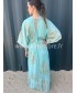 ROBE BERYL BLEUE