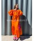 ROBE ELMA ORANGE