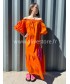 ROBE ELMA ORANGE