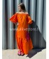 ROBE ELMA ORANGE