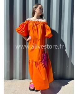 ROBE ELMA ORANGE