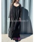 ROBE GAZE DE COTON GLORIA NOIRE