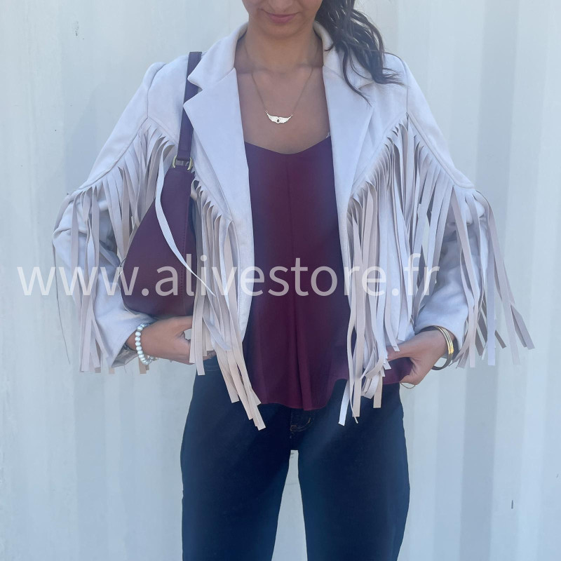 Veste Sierra à franges – tendance virale 2025 – ALIVE STORE