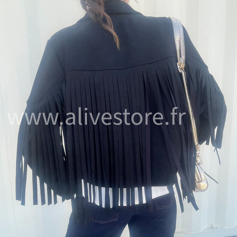 Veste Sierra à franges – tendance virale 2025 – ALIVE STORE