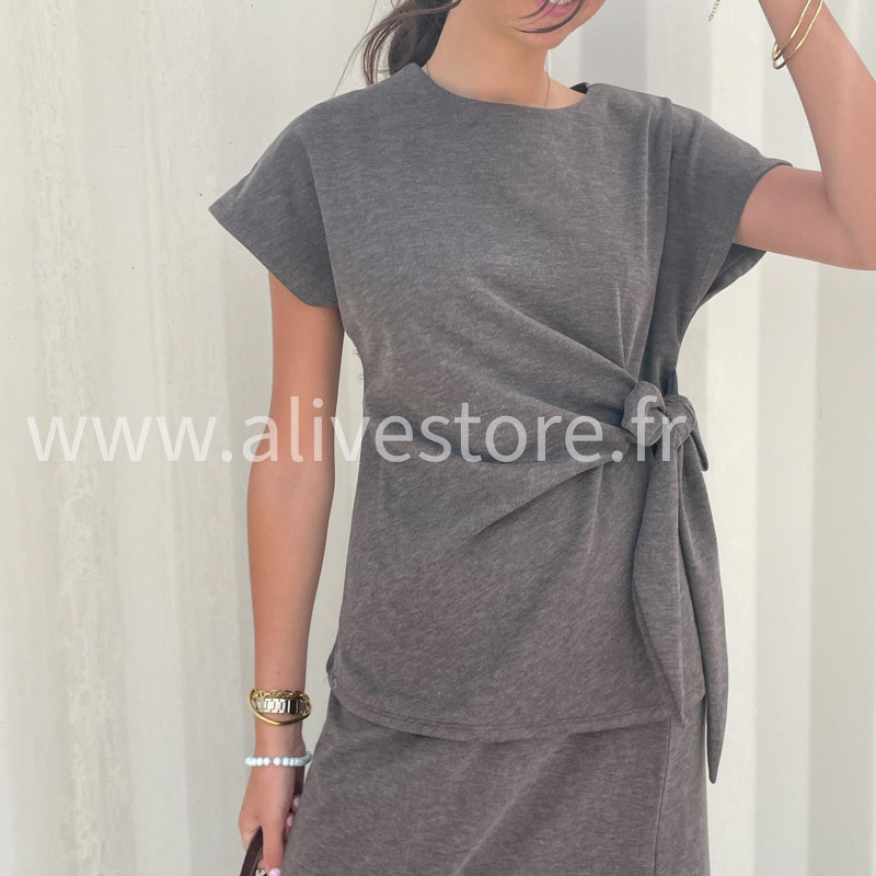 Ensemble Léana – Jupe & haut made in Italie – ALIVE STORE