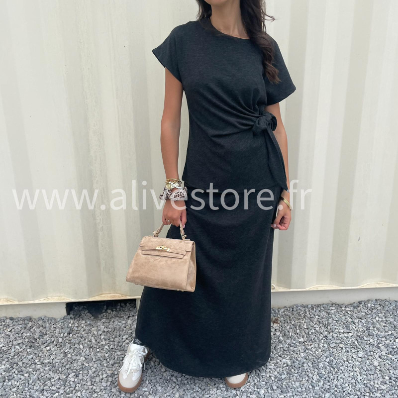 Ensemble Léana – Jupe & haut made in Italie – ALIVE STORE