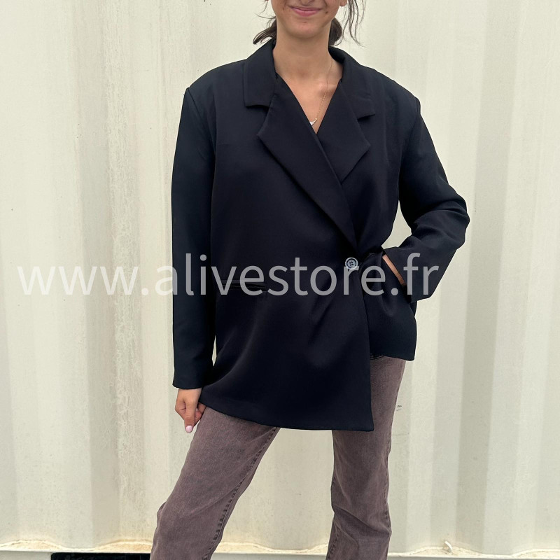 Blazer Alessia femme – disponible en beige, noir & marron – ALIVE STORE