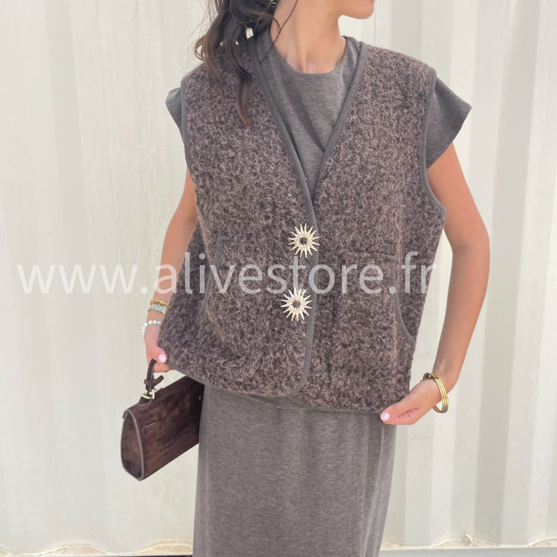 Gilet Luna femme – chaud & élégant – ALIVE STORE