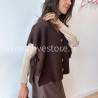 Gilet sans manches Léana avec nœuds latéraux – blanc, beige, marron, bordeaux, noir – ALIVE STORE
