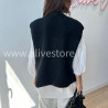 Veste Léonie moltonnée sans manches – ALIVE STORE