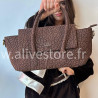 Sac Nora structuré avec bandoulière – marron ou camel – ALIVE STORE