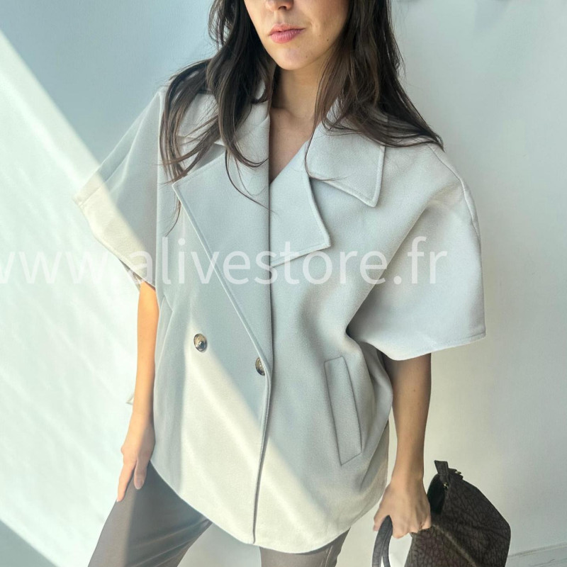 Manteau Émilia sans manches chic – ALIVE STORE