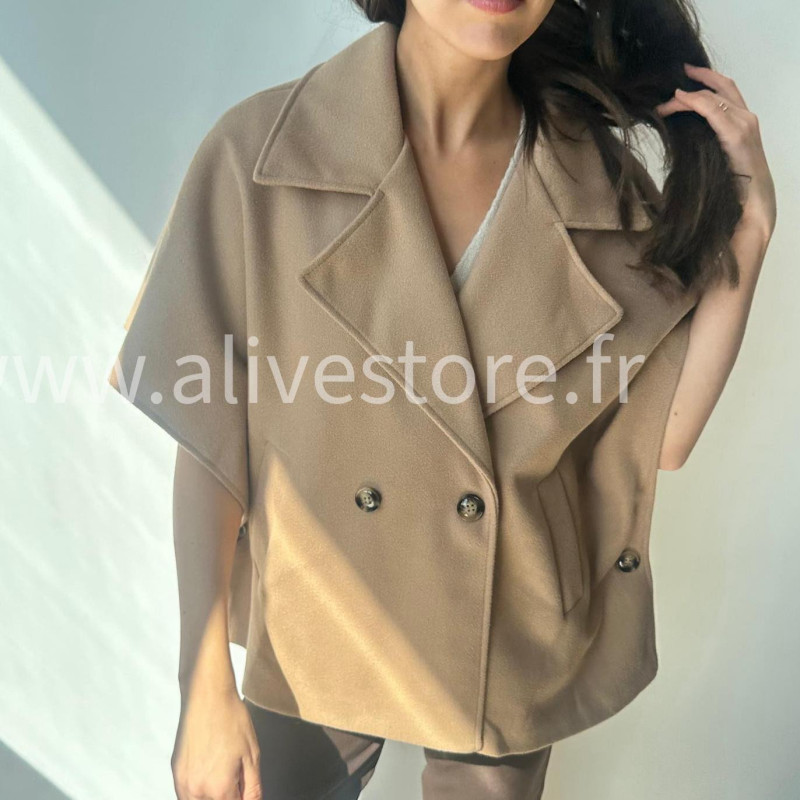 Manteau Émilia sans manches chic – ALIVE STORE