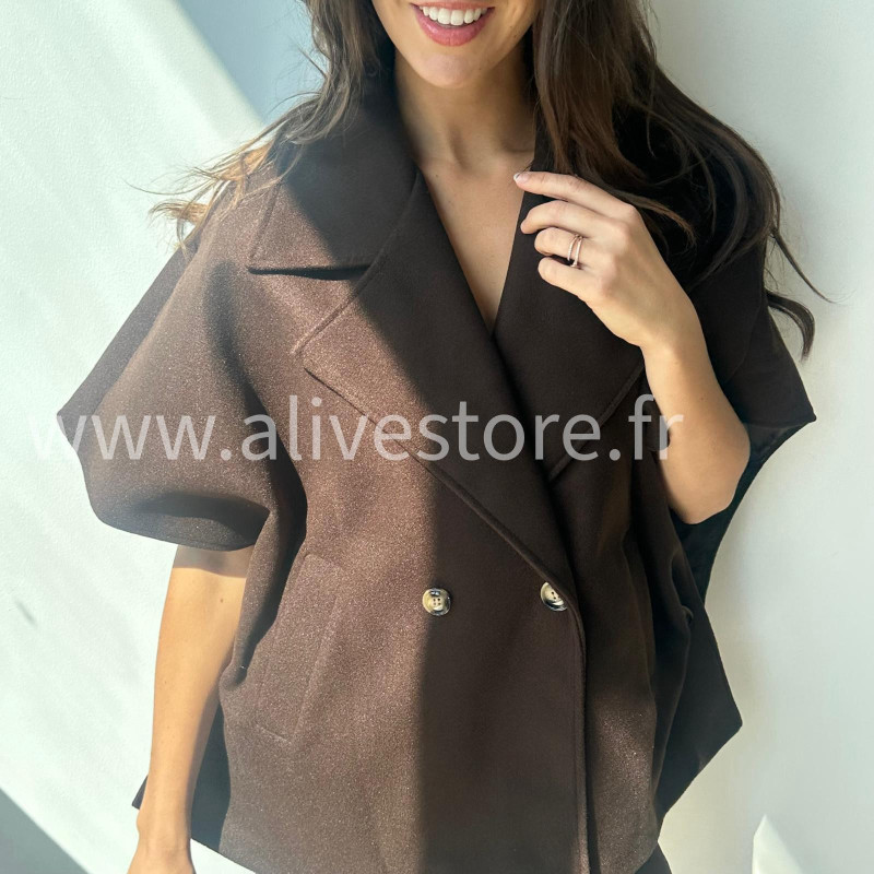 Manteau Émilia sans manches chic – ALIVE STORE