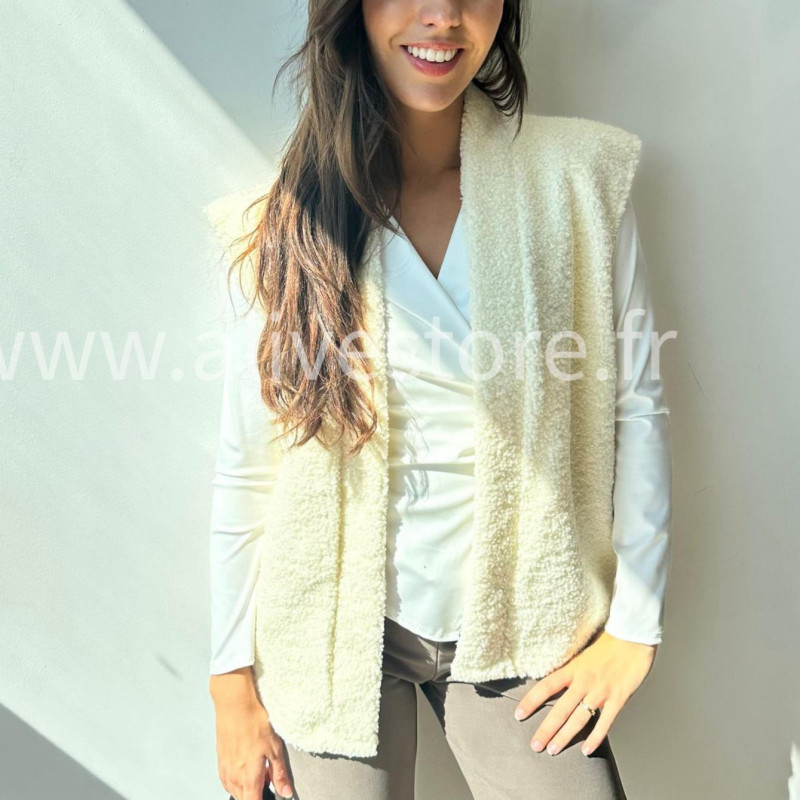 Gilet sans manches Camila femme – Alive Store