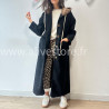 MANTEAU ANITA AVEC CAPUCHE MARRON – ALIVE STORE