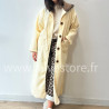 MANTEAU ANITA AVEC CAPUCHE MARRON – ALIVE STORE