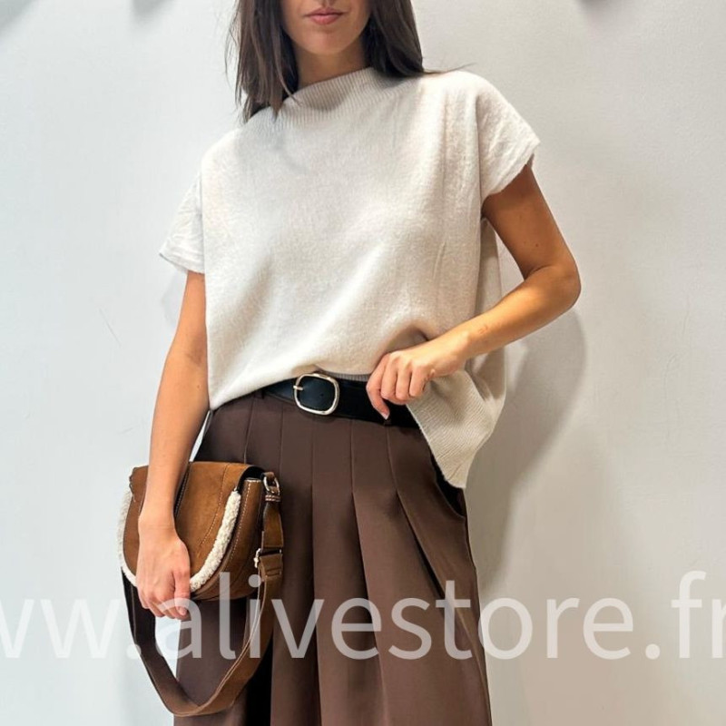 TOP DOUX ANNA EN GRIS ANTHRACITE – ALIVE STORE