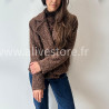 MANTEAU COURT LINA EN BEIGE – ALIVE STORE