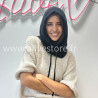 CAGOULE LÉA EN MAILLE TAUPE – ALIVE STORE