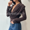 OP LOUNA BORDEAUX DÉCOLLETÉ PLONGEANT – ALIVE STORE