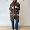 MANTEAU SARA BEIGE LAINE LONG – ALIVE STORE