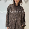 MANTEAU SARA BEIGE LAINE LONG – ALIVE STORE