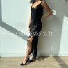ROBE LONGUE SEQUINS BORDEAUX FÊTES – ALIVE STORE