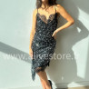 ROBE MI-LONGUE SEQUINS NOIR FÊTES – ALIVE STORE