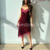 ROBE MI-LONGUE SEQUINS NOIR FÊTES – ALIVE STORE