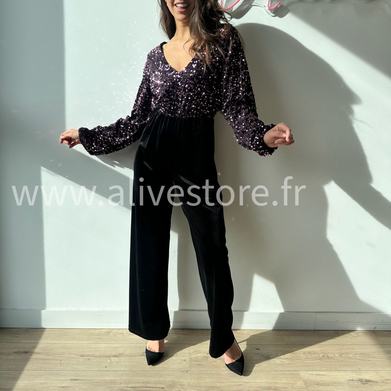 COMBINAISON DOS NŒUDS SEQUINS PARTY QUEEN – ALIVE STORE