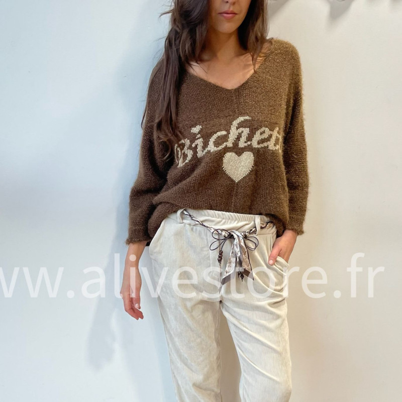 Pull Bichette Femme Alive Store