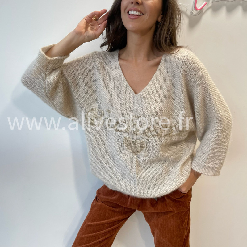 Pull Bichette Femme Alive Store