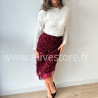 Jupe Sofia sequins dentelle femme soirée Alive Store