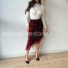 Jupe Sofia sequins dentelle femme soirée Alive Store
