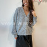 Gilet Élya femme maille douce col V Alive Store
