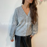 Gilet Élya femme maille douce col V Alive Store