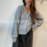 Gilet Élya femme maille douce col V Alive Store